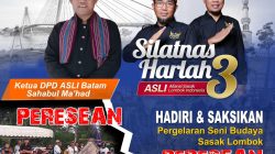 Persiapan 90%, Batam Siap Jadi Tuan Rumah Silatnas dan Harlah ASLI 3 Tahun 2025