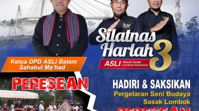 Persiapan 90%, Batam Siap Jadi Tuan Rumah Silatnas dan Harlah ASLI 3 Tahun 2025