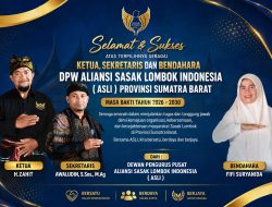 Muswil ASLI Sumbar Menetapkan Ustadz Zahir sebagai Ketua DPW