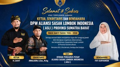 Muswil ASLI Sumbar Menetapkan Ustadz Zahir sebagai Ketua DPW